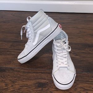 Vans High Tops Light Green